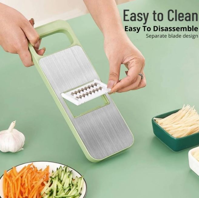5 in 1 Vegetable Cutter Chopper Slicer Grater Salad Maker Buy Online Pakistan SnapUp