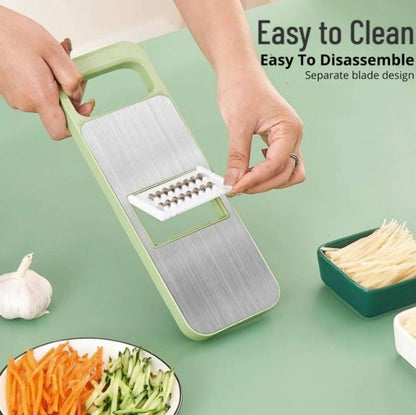 5 in 1 Vegetable Cutter Chopper Slicer Grater Salad Maker Buy Online Pakistan SnapUp
