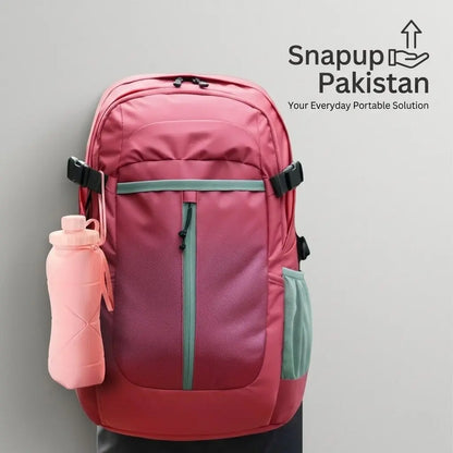 Portable Silicone Folding Water Bottle – 600ML | Leakproof Collapsible Sports Bottle SnapUp Pakistan 999.00 Yellow