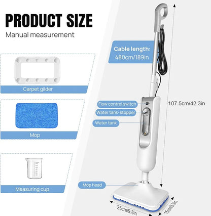 SnapUp Pakistan Electric Steam Mop No Chemical Deep Clean Floor Sanitizer 1500W Online