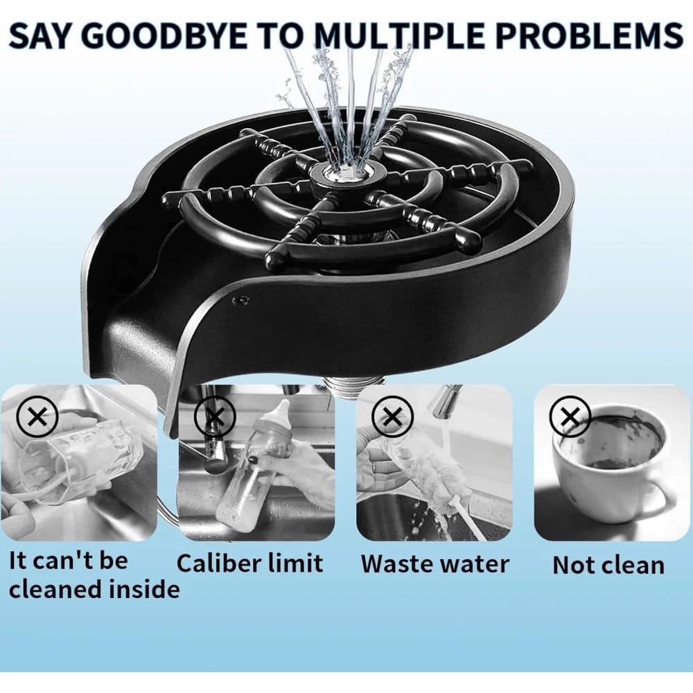 High-pressure automatic cup washing tool